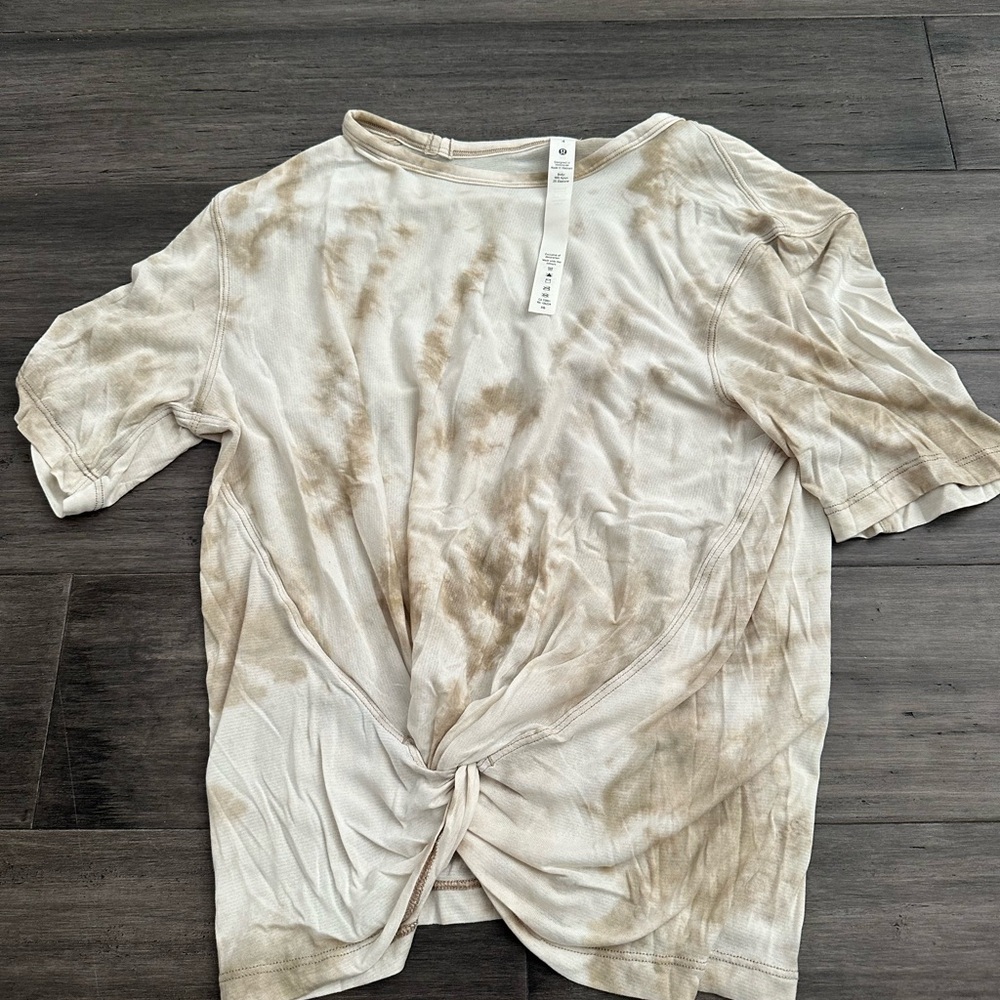 Lululemon Tie Dye Workout Top Size 4